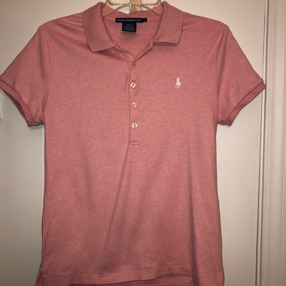 Ladies Pink Polo
